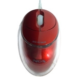MINI RATÓN ÓPTICO NGS VIPMOUSE RED USB 800 DPI