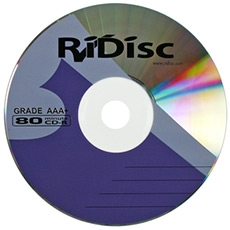 RIDISK CD-R 700 MB 80 MIN. 52X BRANDED PAQUETE 50 UDS.