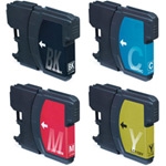 PACK CARTUCHOS COMPATIBLES BROTHER LC980/1100 PARA BROTHER DCP y MFC VARIOS MODELOS