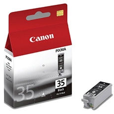 CARTUCHO ORIGINAL DE INYECCIÓN DE TINTA NEGRO CANON PGI-35BK 9 ML