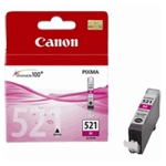 CARTUCHO ORIGINAL CANON MAGENTA CLI-521M PARA CANON PIXMA VARIOS MODELOS