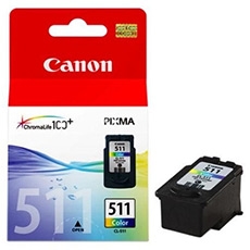 CARTUCHO ORIGINAL COLOR CANON CL-511 (9 ML) PARA CANON PIXMA SERIES