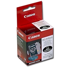 CARTUCHO INYECCION TINTA NEGRO CANON BCI-10BLK BLISTER+ALARMA