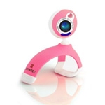 SOYNTEC WEBCAM VGA JOINSEE 352 PINK VIDEOVIGILANCIA, DUAL Y CON MICRÓFONO INTEGRADO.
