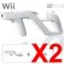 2x Zapper Pistola para Mando Control de Nintendo Wii precio 20,50