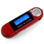 2GB MP3 WMA Reproductor Player USB FM 7 Color Backlight Rojo 19,90e