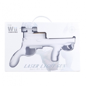 controlador de la pistola con mira láser rojo para Wii precio 16,00