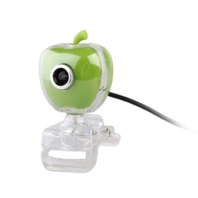 forma de manzana Webcam USB de la PC (300k píxeles) precio 16,00