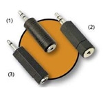 ADAPTADOR DE AUDIO JACK 3.5 ESTEREO M / JACK 2.5 ESTEREO H precio 7,00