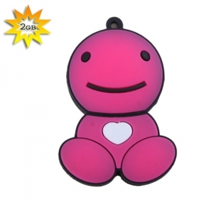 hermosa muñeca 2.0flash/jump USB Drive (2GB) precio 14,00
