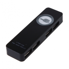 4-puertos de alta velocidad USB 2.0 Hub precio 9,00