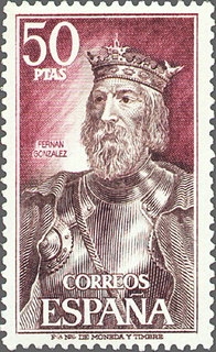 z vendido ESPAÑA 1972 2073 Sello Nuevo Personajes Españoles Conde Fernan Gonzalez Espana Spain Espagne Spagna Spanje Spanien 