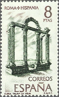 ESPAÑA 1974 2190 Sello Nuevo Roma - Hispania Curia de Talavera la Vieja Espana Spain Espagne Spagna Spanje Spanien 