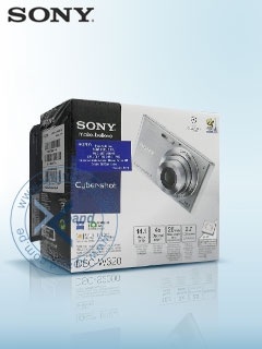 KIT SONY DSC-W320/S +4GB+LCS 