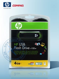 HP USB FLASH DRIVE 4GB V100W 
