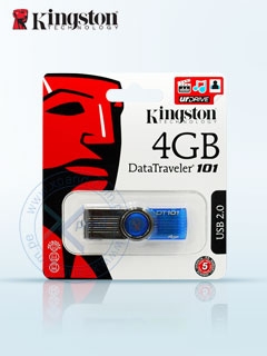 KING USB DT101G2/4GB CYAN 