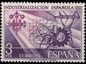 Z vendido ESPAÑA 1975 2292 Sello Nuevo Industrialización Española c/charnela Espana Spain Espagne Spagna Spanje Spanien 