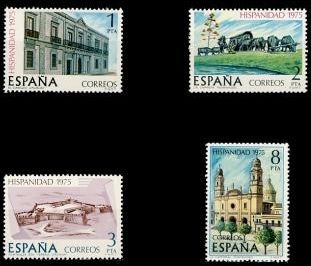 ESPAÑA 1975 2293/6 Sellos Nuevos Hispanidad - Uruguay. Completa Espana Spain Espagne Spagna Spanje Spanien 